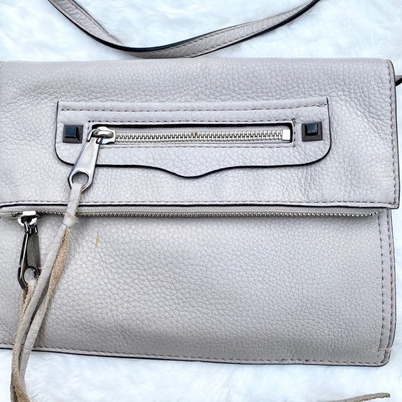 Rebecca Minkoff Regan clutch Regan crossbody gray - Picture 3 of 8